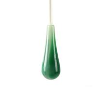Eawfgtuw For Conductor 38cm for Orchestra Band Music Director, Resin Rhythm Conducting Pestle, Portable Lightweight Design for Stage Theater(Green)