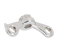Eawfgtuw For Crank Removal Tool for Integrated Pressure Plate Crank Cover, Crankset Puller Wrench with Hook for Left Crank Safety Hook, Bottom Bracket Installer Repair Tool,