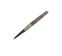 Eawfgtuw for ESD Anti-Static Precision Tweezers with Replaceable Carbon Fiber Tips, Stainless Steel Handle for Assembly, Soldering, High Temperature and Cleanroom Use(ESD-259)