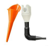 Eawfgtuw For Flexible Draining Tool Snap Funnel with Built-in Filter, Multi-Purpose Foldable Oil Funnel for Automotive Fluids, Compatible with Cars Trucks(Green)