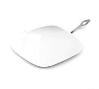 Eawfgtuw For Front Bumper Tow Hook Cover Cap 2058856402 for W205 C Class 2019-2021 Compatible with C180 C200 C220 C250 C300 Models, ABS Plastic(White)