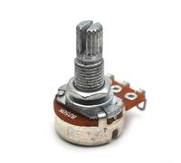 Eawfgtuw For Guitar Potentiometer 18mm with Long Split Shaft 6mm for Electric Guitar or Bass, 250K/500K Ohm Volume and Tone Control, A/B Type Metal Knurled(B250K)