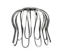 Eawfgtuw For Gutter Guard Strainer for Rain Pipe Cap Roof Floor Drain Balcony Drainage Cover Made of Galvanized Iron Wire with For Easy Installation and(110-120mm)