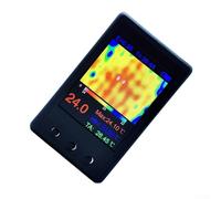 Eawfgtuw For Handheld 2.4" LCD Infrared Thermal Imaging Camera, 24x32 Resolution, -40℃ to 300℃ Detector with USB Data Transmission, for PCB,