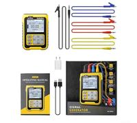 Eawfgtuw For Handheld Digital Voltage and Current Signal Generator with 0-4-20mA Transmitter, ±10V Output, 4-Digit Display, USB/Lithium Battery Power for PLC and(Without battery)