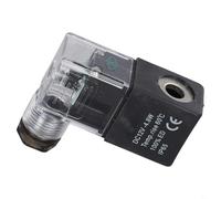 Eawfgtuw for Industrial Pneumatic Solenoid Valve Replacement Coil for Air Compressors, Single Coil Design, Compatible with 4V210-08, 3V110-06, 4V220, 4V230,([DC12V])