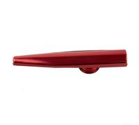 Eawfgtuw For Metal Kazoo for Beginners, Mouth Harmonica Flute Instrument Compatible with Guitar Playing, Lightweight Aluminum Music Toy for Kids and Music(Red)