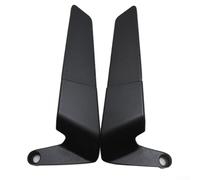 Eawfgtuw For Motorcycle Rearview Mirrors for R1 R6 R7 BAR END Handlebar End Mirrors Replacement Pair - Aluminum Alloy + Glass, Black, Fit for Most