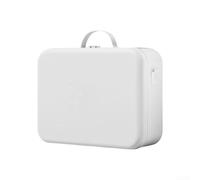 Eawfgtuw for Nintendo Switch2 Carrying Case Storage Bag with 21 Game Card Slots EVA Hard Shell Protective Travel Storage Case for Console Accessories(White)