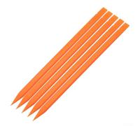 Eawfgtuw for Plastic Pry Bar Tool for Phone Repair, 5pcs Screen Opening Spudger with Flat and Pointed Tips, 150mm Disassembly Crowbar for DIY Electronic Devices,(Orange)