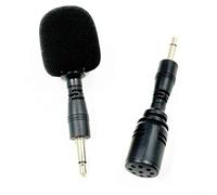 Eawfgtuw For Portable 3.5mm Microphone for Laptop, Smartphone and Computer - Condenser Mic with 50Hz-20kHz Frequency For Response, 2.2KΩ Impedance,