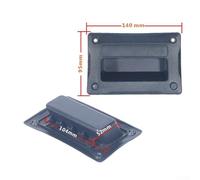 Eawfgtuw For Portable Speaker Handle for Audio Equipment - Recessed Cabinet Handle Made of For Long lasting Plastic, 2 Pack, Black, 20.00 x 15.70 x 5.70 cm (7.86 x(WG14095)