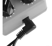 Eawfgtuw For Power Supply Splitter Cable for Guitar Effects Pedals - in 8 Out For Daisy Chain Adapter with 5.5mm x 2.1mm DC Connectors, 24AWG Oxygen-(3 way)