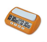 Eawfgtuw for Professional Digital Chess Clock - Count Up Down Timer for Board Games, Tournament Use, Bonus & Delay Modes, Portable Electronic Game Timer with(Yellow)