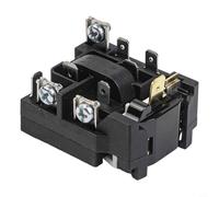 Eawfgtuw For QP3-15A-G1 Refrigerator Compressor PTC Starter For Relay with Overload Protection for Enhanced Safety, Compatible with PTC Starter Systems, Black Plastic(1PCS)