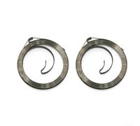 Eawfgtuw For Recoil Spring for Honda For GX120 GX140 For GX160 For GX200 GCV135 For GCV160 GC160 Models - Lawn Mower Pull Plate Starter Replacement Part, or 2(2pcs)