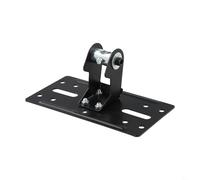 Eawfgtuw For Rotatable Metal Speaker Mount Adapter for DJ and Home Audio Equipment, 35mm Pole Compatible, Black, Fits 162-175mm Sizes(506)