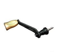 Eawfgtuw For Single Rocker Arm Handle for STELLA, STRADIC, COMPLEXF4, F6, TWINPOWER, CARDIF, WANFORD, ULTEGRA, SAHARA, MIRAVEL, NASCI, For AERO, Sephia Fishing Reels(Light gold)