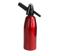 Eawfgtuw for soda Maker Machine with Customizable Carbonation Levels, Home Sparkling Water and for soda Water Dispenser, Aluminum Construction, Portable Carbonated Beverage Make(Red)