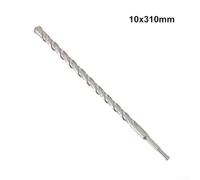 Eawfgtuw for Solid Carbide Masonry Drill Bit for Hammer Drills, 5-20mm Diameter x 110-460mm Length, 4 Cutting Edges for Concrete, Stone, Brick Walls,(10x310mm)