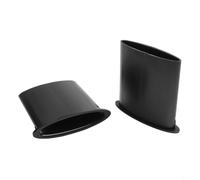 Eawfgtuw For Speaker Port Tube Replacement for Subwoofer Enclosures, 2 Pack Bass Reflex Vent Inverted Tubes in 33mm/43mm/93mm/97mm/105mm/123mm Sizes,(Elliptic)