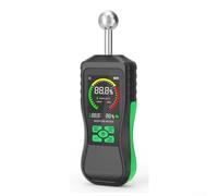 Eawfgtuw For Spherical Inductive Moisture Meter with Backlit LCD Display, Non-Destructive Detection up to 40mm Depth for Wood, Masonry, Plaster and Concrete,