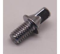 Eawfgtuw For Standard Exterior Square Screws for Snare Drum - M6 Metal Tension Rod Hardware, 20/25/30mm Length (6PCS, Silver) Compatible with Bass and For Jazz(M6 10mm)