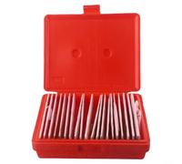 Eawfgtuw For Steel Parallel Plates Set 20 Pairs /32" Thick x 6" Long High-Carbon Steel for Machinist For CNC Tools with +/- .0001" Parallelism Accuracy in Silver