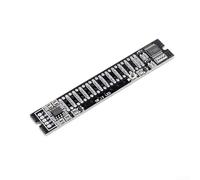 Eawfgtuw For Stereo Music Spectrum LED Light Audio Level Indicator VU Meter with 12-Bit Dual Channel and TI Signal Isolation for 12V 24V Power Supply with(B)