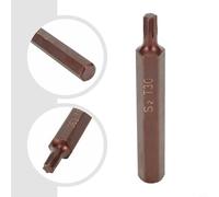 Eawfgtuw for T20-T55 Torx Star Screwdriver Bits Set, Magnetic Alloy Steel, 30mm & 75mm Long, 10mm Hex Shank Compatible with T20/T25/T30/T40/T45/T50/T55(75mm-T30)