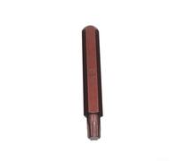 Eawfgtuw for T20-T55 Torx Star Screwdriver Bits Set, Magnetic Alloy Steel, 30mm & 75mm Long, 10mm Hex Shank Compatible with T20/T25/T30/T40/T45/T50/T55(75mm-T45)