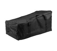 Eawfgtuw For Trolley Cover for Folding Push Cart, Oxford Fabric Storage Bag with Zipper, Waterproof Protection Case for Buggy, For Easy Clean Dust Cover, Black