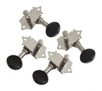 Eawfgtuw For Ukulele Tuning Pegs 4 Pack with 2R 2L Configuration, :18 Gear Ratio for Tuning, Compatible with Soprano Concert Tenor Ukuleles,