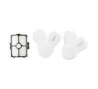 Eawfgtuw For Vacuum Filter Kit Replacement Compatible with For Shark Stratos UltraLight DuoClean PowerFins Corded HZ3000 HZ3002, Washable Foam and Felt(A)