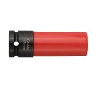 Eawfgtuw for Wheel Lock Nut Removal Socket Wrench /2 Inch Drive 17mm 21mm for -for S-Class Series Compatible with Wheel Lug Nut Adapter Tool Metal(17mm)