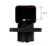 Eawfgtuw for Wire Connector Kit for -16mm² Cables, Butt Splice Terminal 10-80A, Copper Quick Connectors with Insulated Yellow Housing, No Crimping Tool(80A (Round))