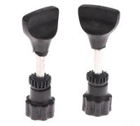 Eawfgtuw For Wooden Router Base for Trimming and Milling Machine, Electric Trimmer Gear Screw with Metal and Plastic Construction, 7. cm Black - 2 Pack(0)