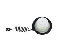 Eawfgtuw Fuel Tank Filler Cap for Fiesta MK5 & 2005-2012, Compatible, OEM 1580852 7S61-9030-CB, Black Plastic