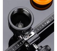 Eawfgtuw Glass Circle Cutter for Cutting Tool, 12-20cm Adjustable Diameter with Carbide Wheel, Rubber Sucker & Cutting Oil, for Glass and Ceramic Hobby Projects(B)