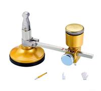 Eawfgtuw Glass Circle Cutter for Cutting Tool, 12-20cm Adjustable Diameter with Carbide Wheel, Rubber Sucker & Cutting Oil, for Glass and Ceramic Hobby Projects(D)