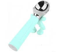 Eawfgtuw Heated Ice Cream Scoop Rechargeable, Electric Warming Ice Cream Scooper with LED Display, Heats to 70°C for Hard Ice Cream, Easy for Seniors & Kids(Blue)