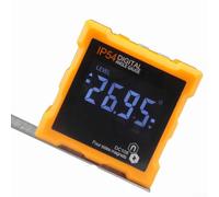 Eawfgtuw High Accuracy Digital Inclinometer 0.1° Tilt Angle Measurement with IP54 Dust & Water Resistance, Large LCD Backlit Display, Compact ABS Angle Meter(Black)