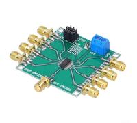 Eawfgtuw HMC253 RF Switch Module DC-2.5GHz Single Pole 8 Throw Connector 3V-5V Power Supply Antenna Selection Circuit Board PCB Green 50X50mm