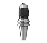 Eawfgtuw Integrated Self-Tightening Tool Holder Drill Chuck Collet, Stable Toolholding Efficiency Improvement Manufacturing Supplies Machine Metal Working(BT30-APU08)