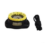 Eawfgtuw KEEP DIVING Scuba Diving Compass with Wrist Mount, Waterproof Underwater Navigation Gauge, 50m Depth Rating, Lightweight Portable Module(Yellow)