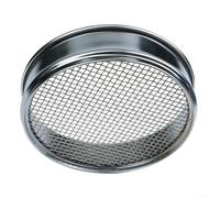 Eawfgtuw Laboratory Test Sieves, 20Cm Diameter, Chrome Plated Frame With Stainless Steel Mesh, For Sample Testing, Pharmaceutical Testing, Industrial Analysis(60 mesh)