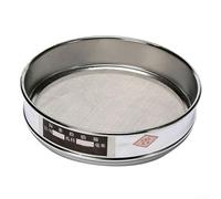 Eawfgtuw Laboratory Test Sieves - 304 Stainless Steel Mesh Chrome-plated Frame 20Cm Diameter For Sample Testing Pharmaceutical Testing Industrial Analysis(40 mesh)