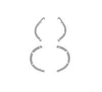 Eawfgtuw Lightweight ABS Propeller Guard with Quick Release for DJI NEO2 Drones, Anti-Collision Blade Protector for Enhanced Safety and For Easy Removal, Set of 4 in Black,(Gray)