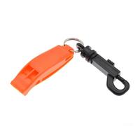 Eawfgtuw Loud Safety Whistle for Camping, High Decibel For Survival Rescue Whistle with Great Airflow, Portable Outdoor Diving Hiking Device, PP Material, Pcs(orange)