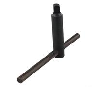 Eawfgtuw Milling Lathe Chuck Square Key Wrench Spanner Tool, 8mm 10mm 12mm 14mm 17mm, T-Handle, Carbon Steel, Anti-Slip Grip, for CNC(12 * 12)